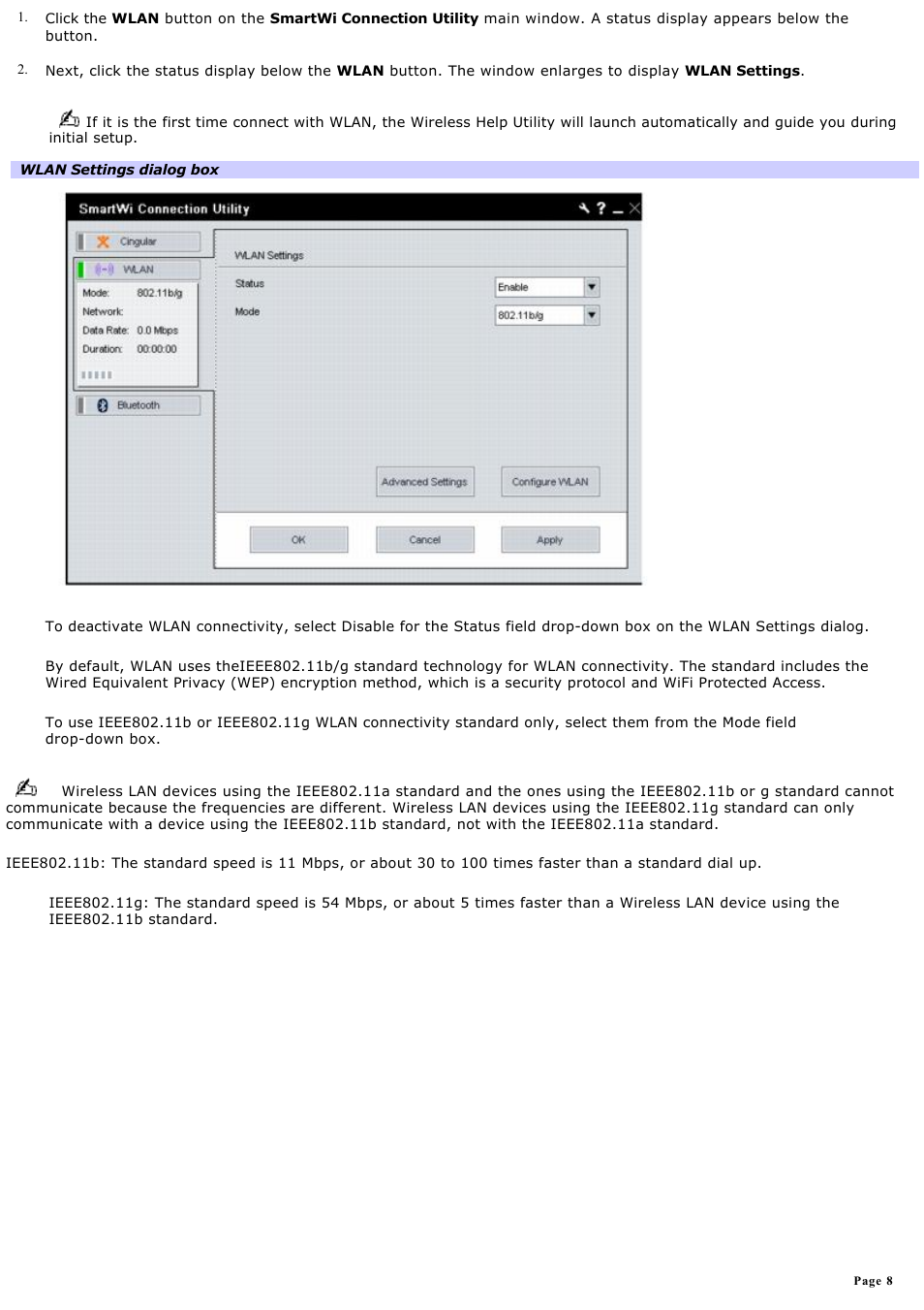 Sony VGN-T360P User Manual | Page 8 / 14