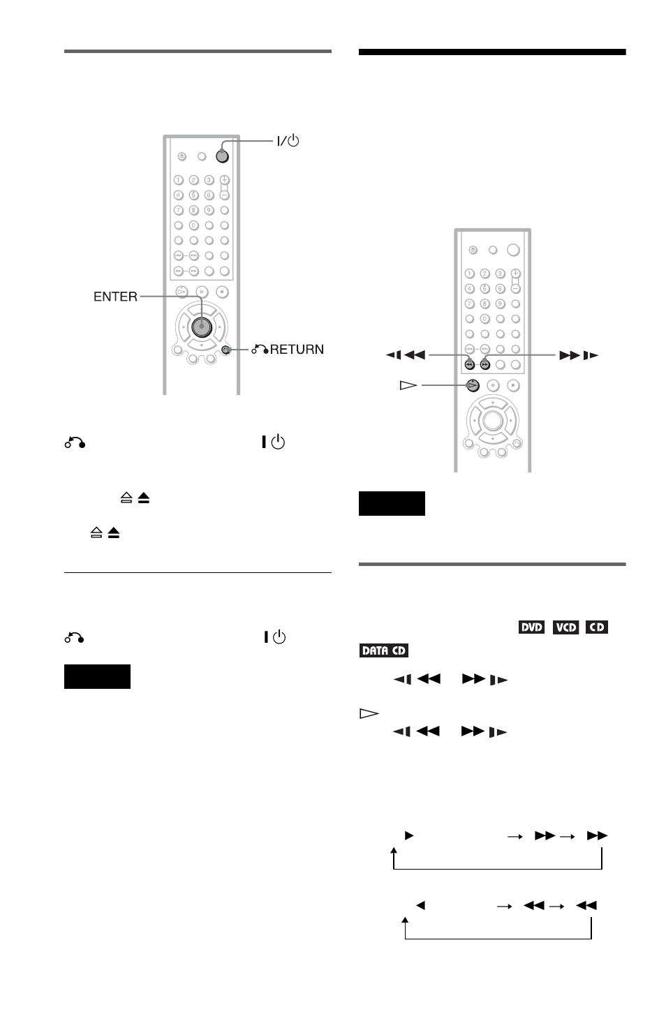 Searching for a particular point on a disc, Locking the disc slot (child lock), Scan, slow-motion play) | Sony DVP-F25 User Manual | Page 30 / 72