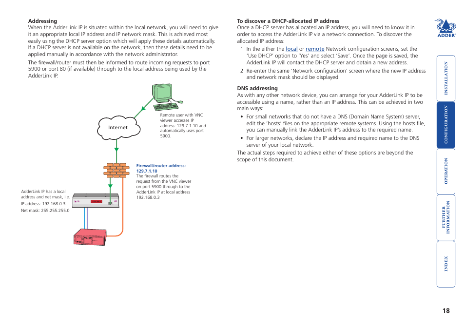 Adder Technology AdderLink IP User Manual | Page 19 / 64