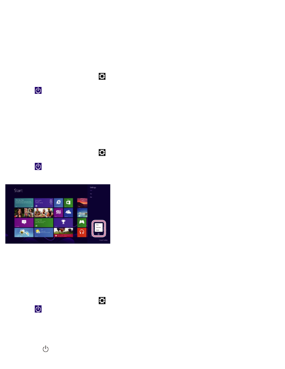 Entering sleep mode, shutting down, or restarting | Sony SVT212190X User Manual | Page 28 / 233