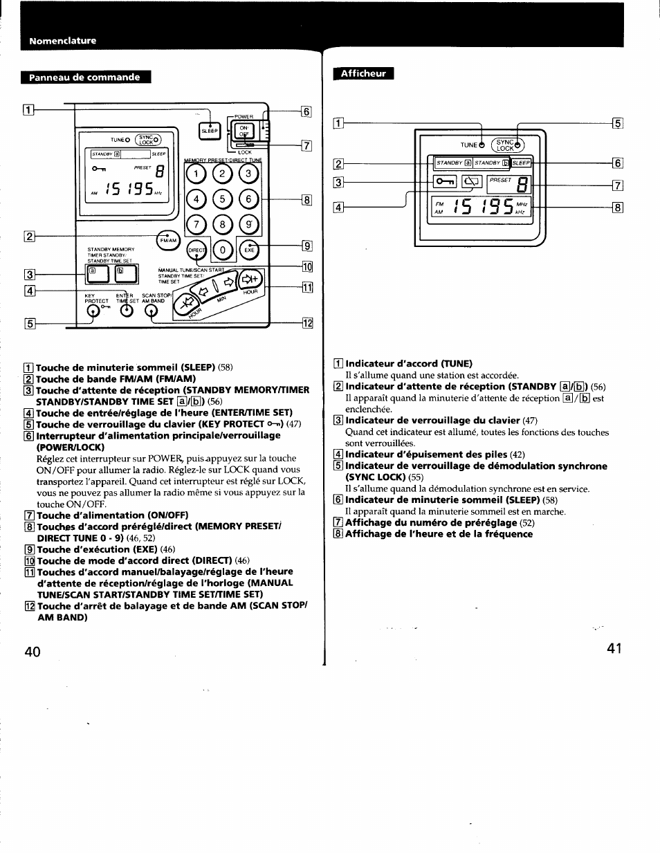 8/5 i35, O-n en | Sony ICF-SW7600G User Manual | Page 21 / 80