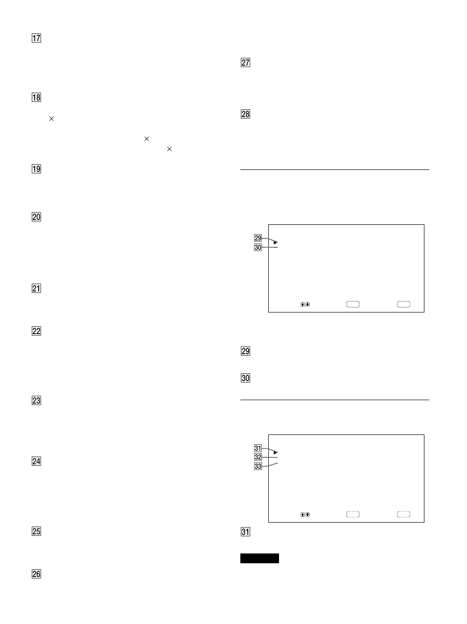 Menu telecommande | Sony PFM-42B1S User Manual | Page 121 / 294