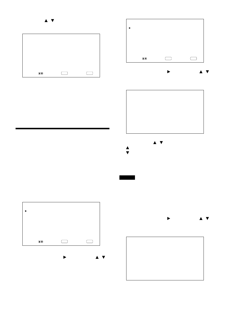 Einstellen von bildgröße und bildposition, Einstellen der bildgröße, Drücken sie v / v. “nein” wird zu “ja | Sony PFM-42B1S User Manual | Page 177 / 294