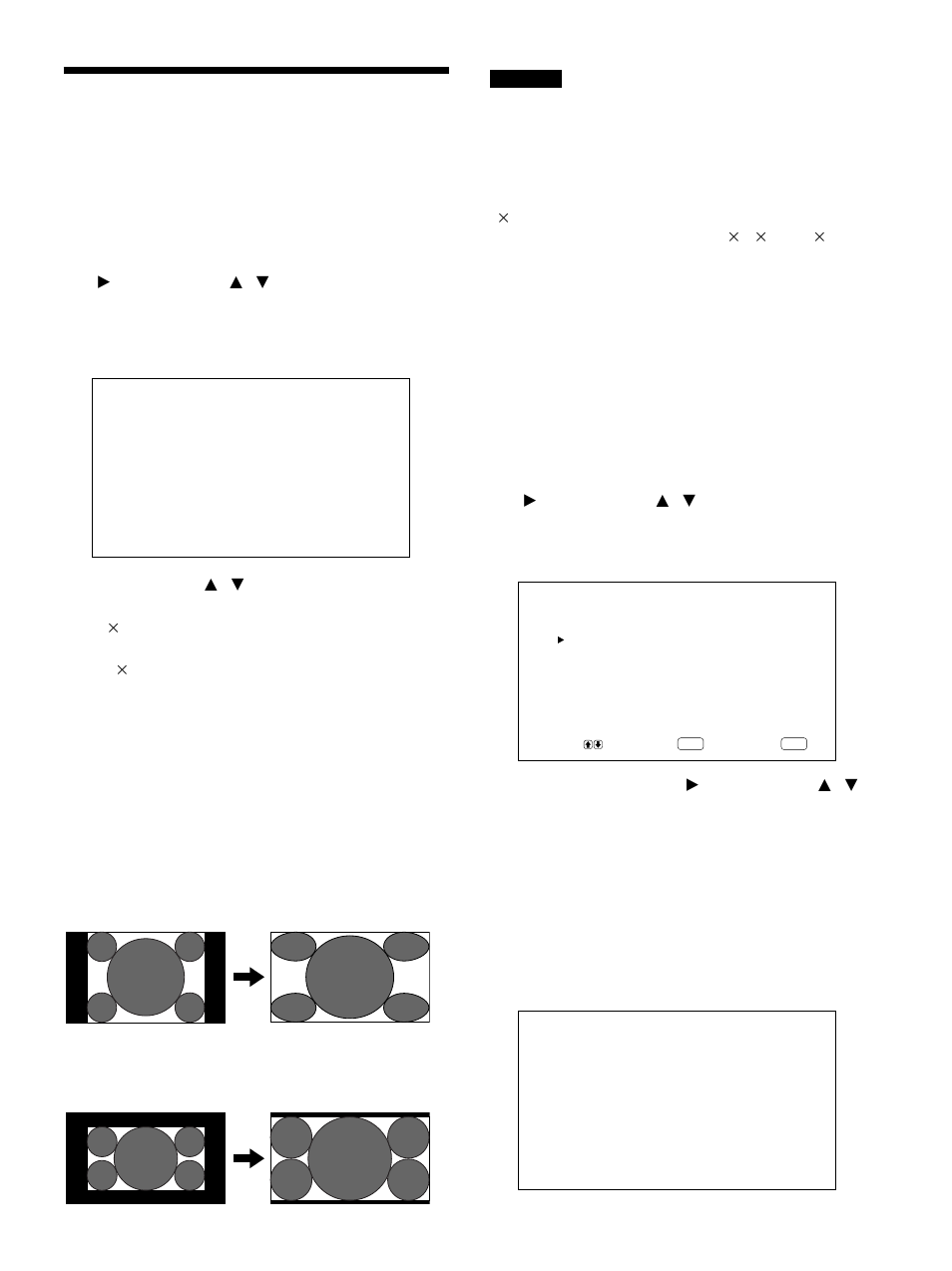 Wechseln des bildformats, Einstellen der linearitätswerte | Sony PFM-42B1S User Manual | Page 179 / 294