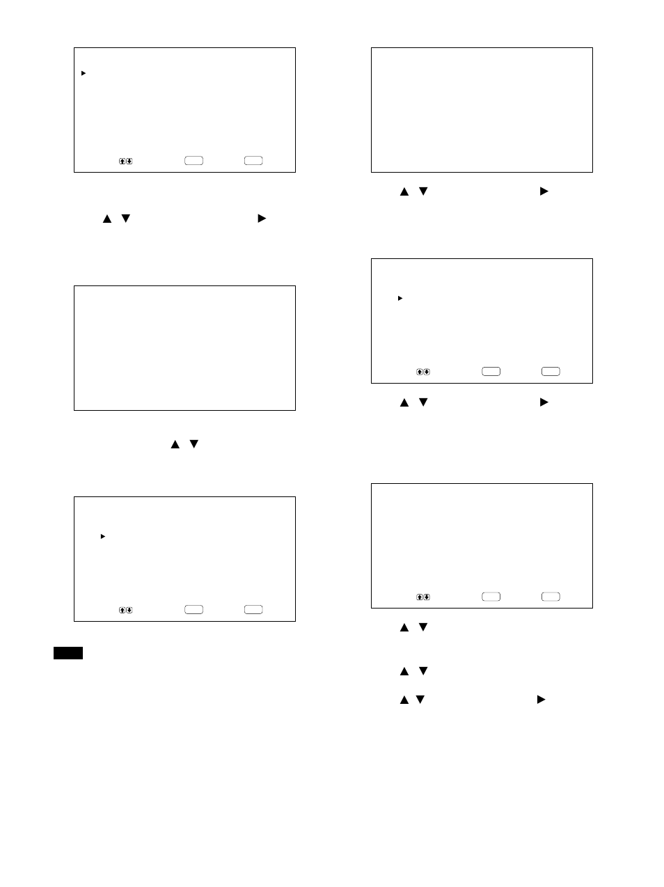 Pulse v / v para ajustar los minutos y pulse enter | Sony PFM-42B1S User Manual | Page 236 / 294