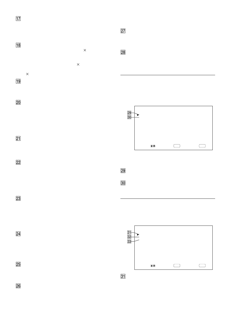 Menu telecomand | Sony PFM-42B1S User Manual | Page 265 / 294