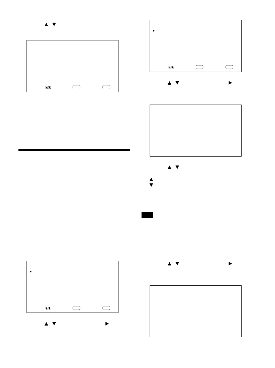 Modifica delle dimensioni dell’immagine, Premere v / v. “no” diventa “sì | Sony PFM-42B1S User Manual | Page 273 / 294