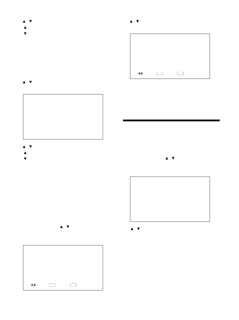 画像のサイズと位置を出荷時の設定値 に戻す, 横縦比を切り換える | Sony PFM-42B1S User Manual | Page 35 / 294