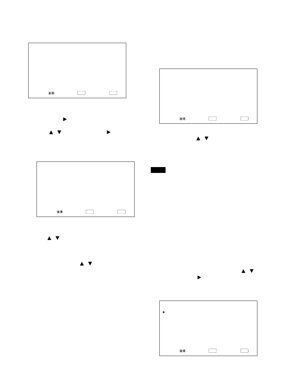 Changing the image position automatically, When you select auto, the following menu appears | Sony PFM-42B1S User Manual | Page 89 / 294