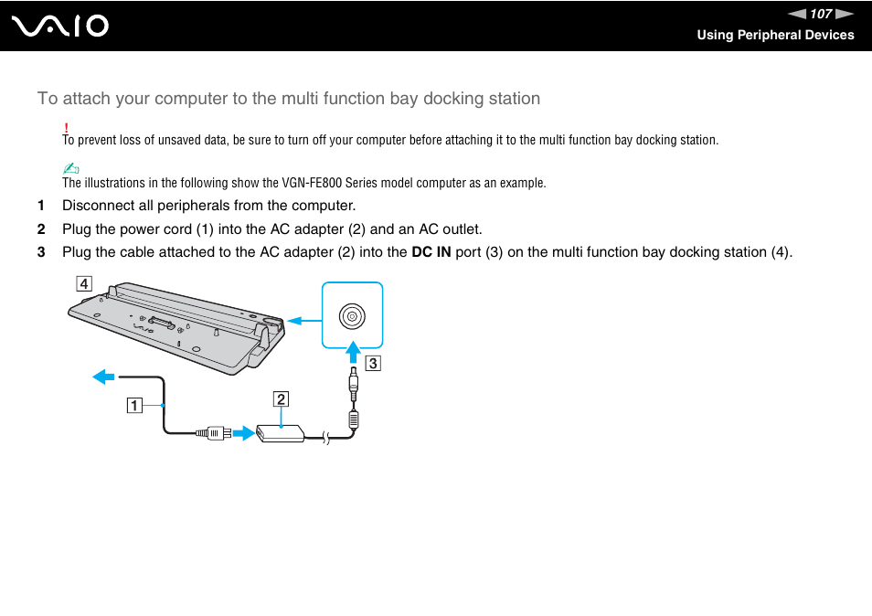 Sony VGN-FE890N User Manual | Page 107 / 231