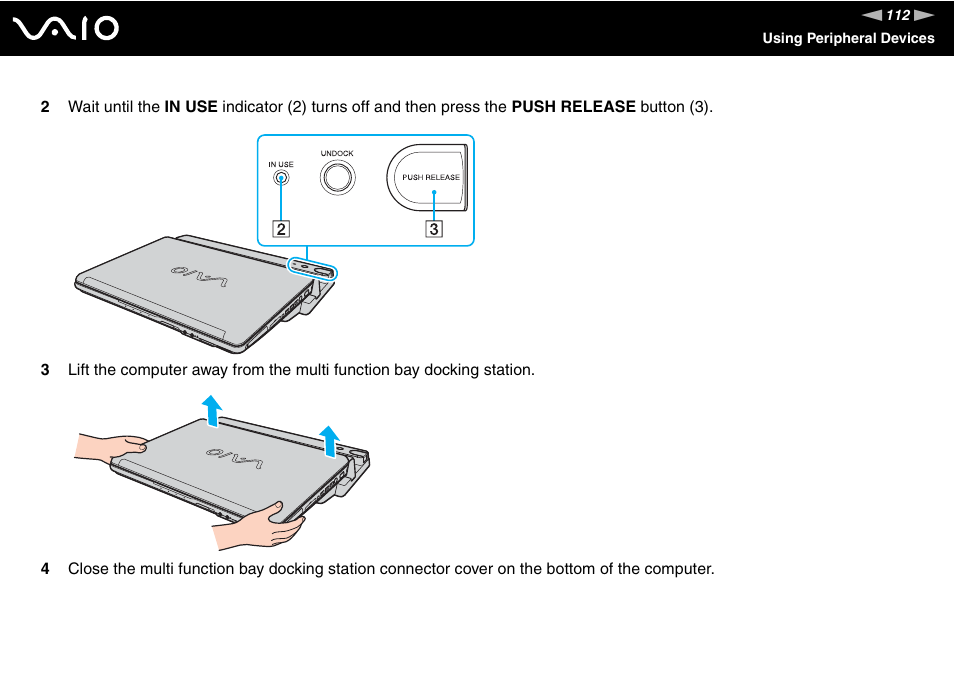 Sony VGN-FE890N User Manual | Page 112 / 231