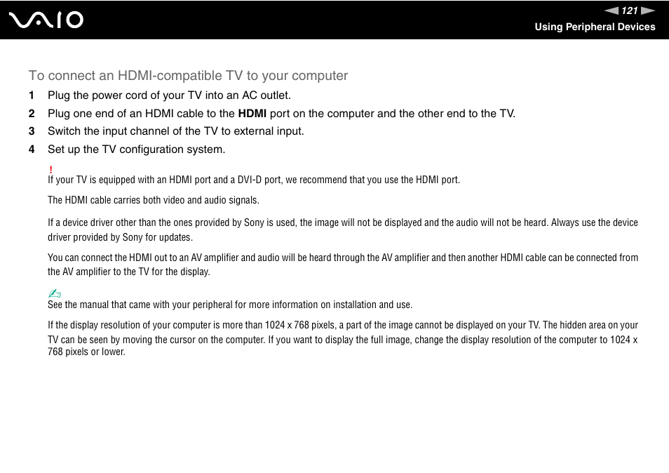 Sony VGN-FE890N User Manual | Page 121 / 231