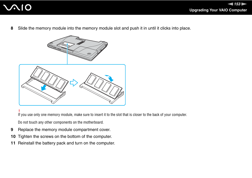 Sony VGN-FE890N User Manual | Page 153 / 231