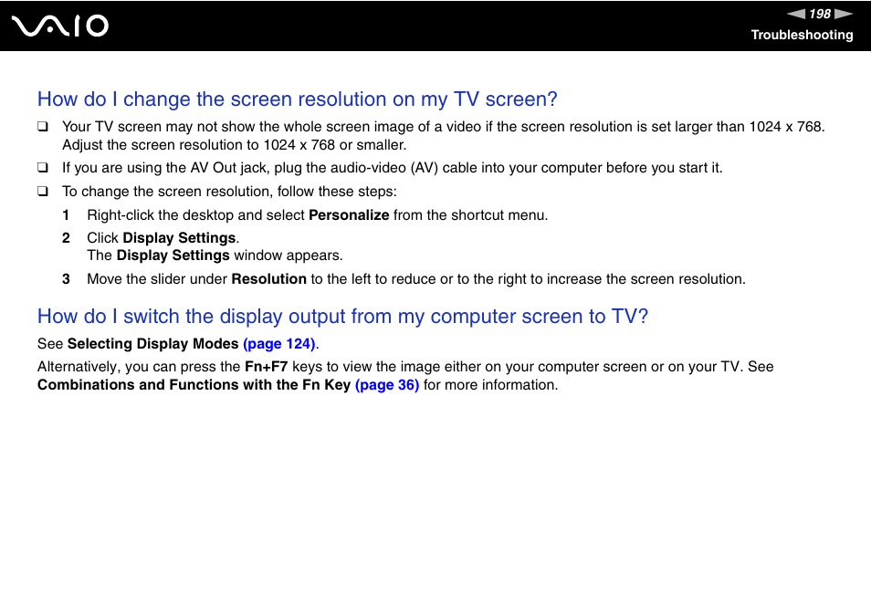 Sony VGN-FE890N User Manual | Page 198 / 231