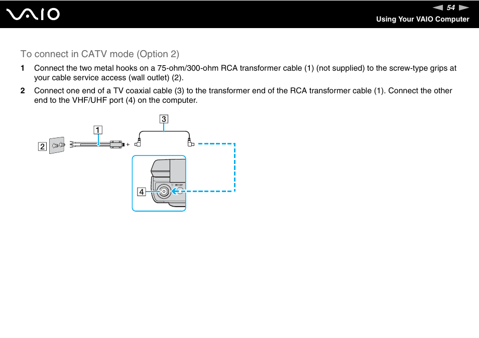 Sony VGN-FE890N User Manual | Page 54 / 231