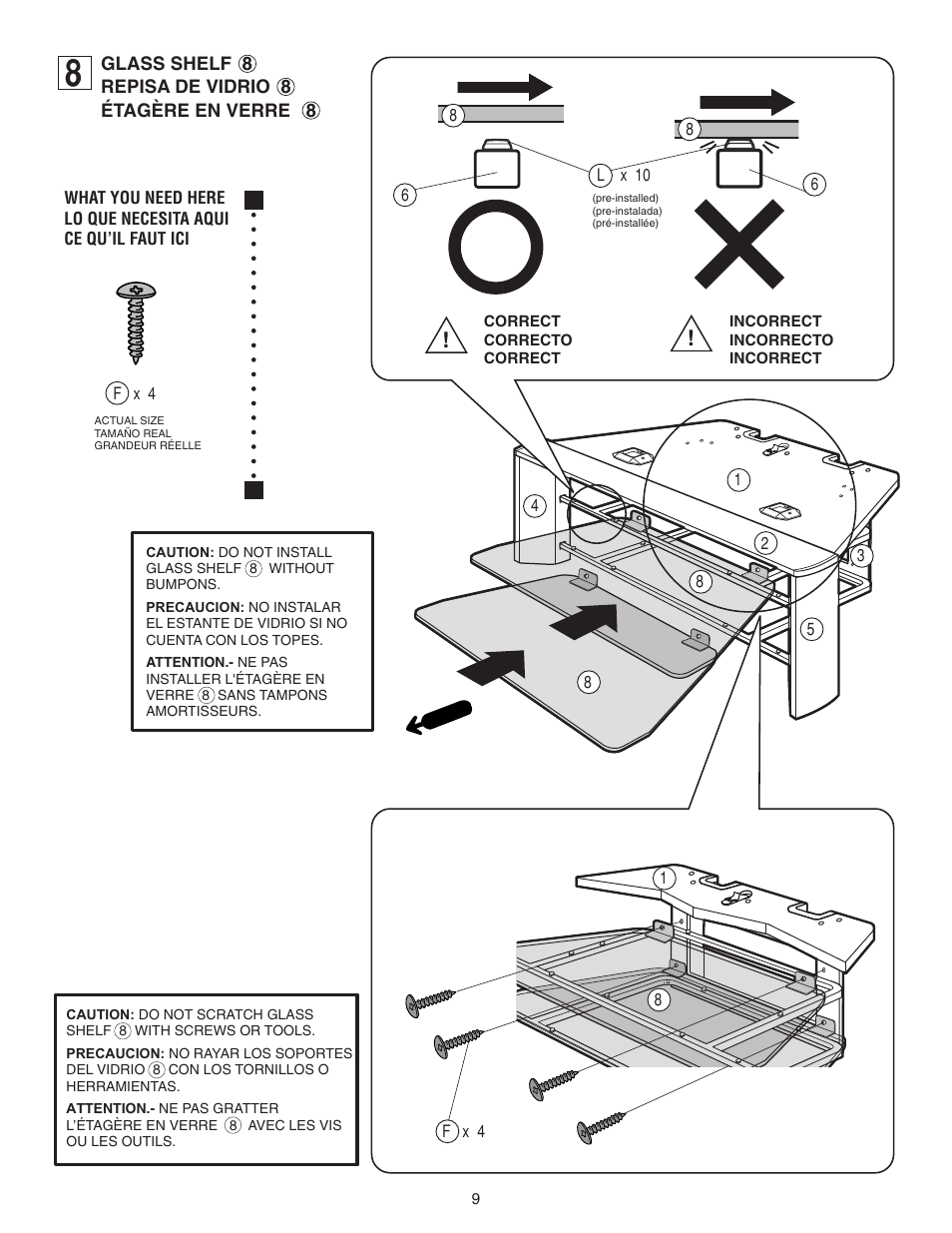 Sony KDF-50E2000 User Manual | Page 9 / 16