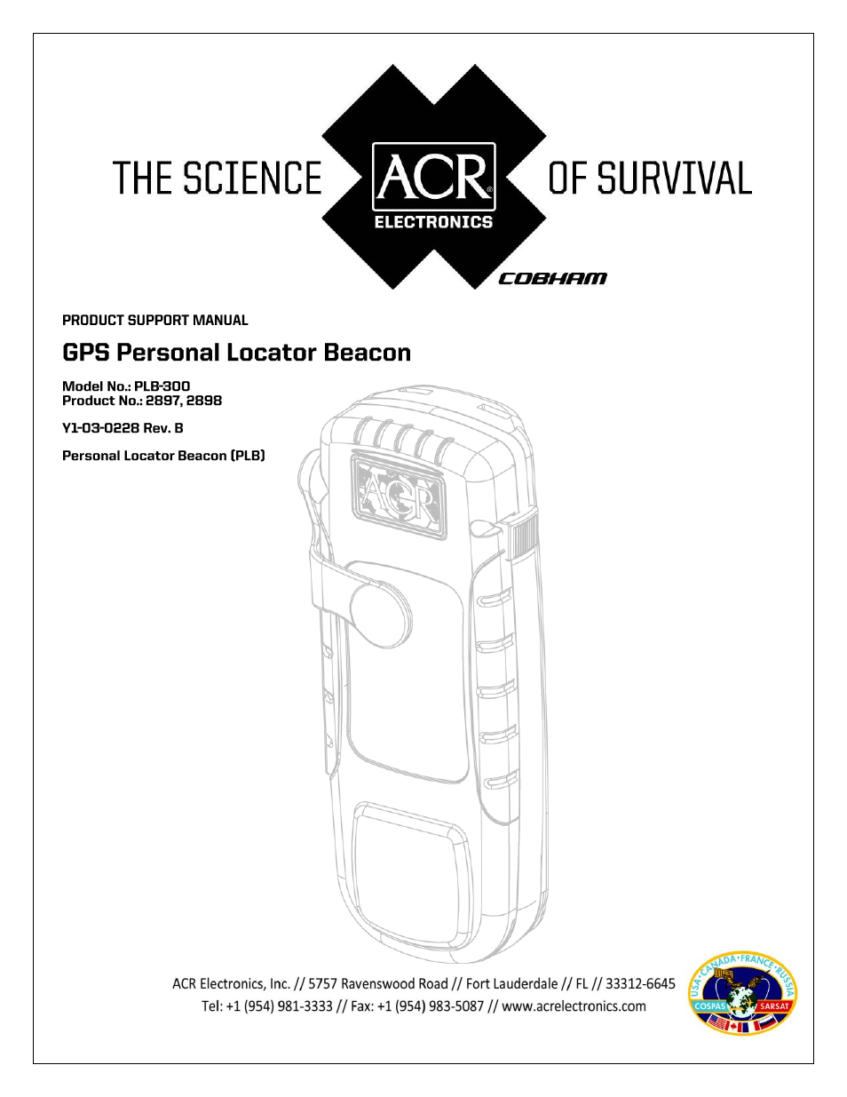 ACR Electronics MicroFix 2898 User Manual | 15 pages