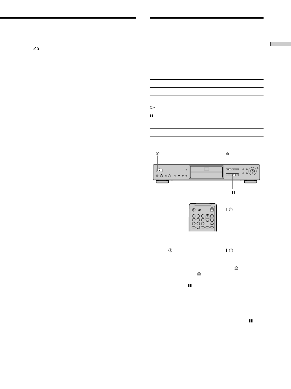 Operation sound effects (sound feedback), Operation sound effects (sound feedback) 15 | Sony DVP-S570D User Manual | Page 15 / 80