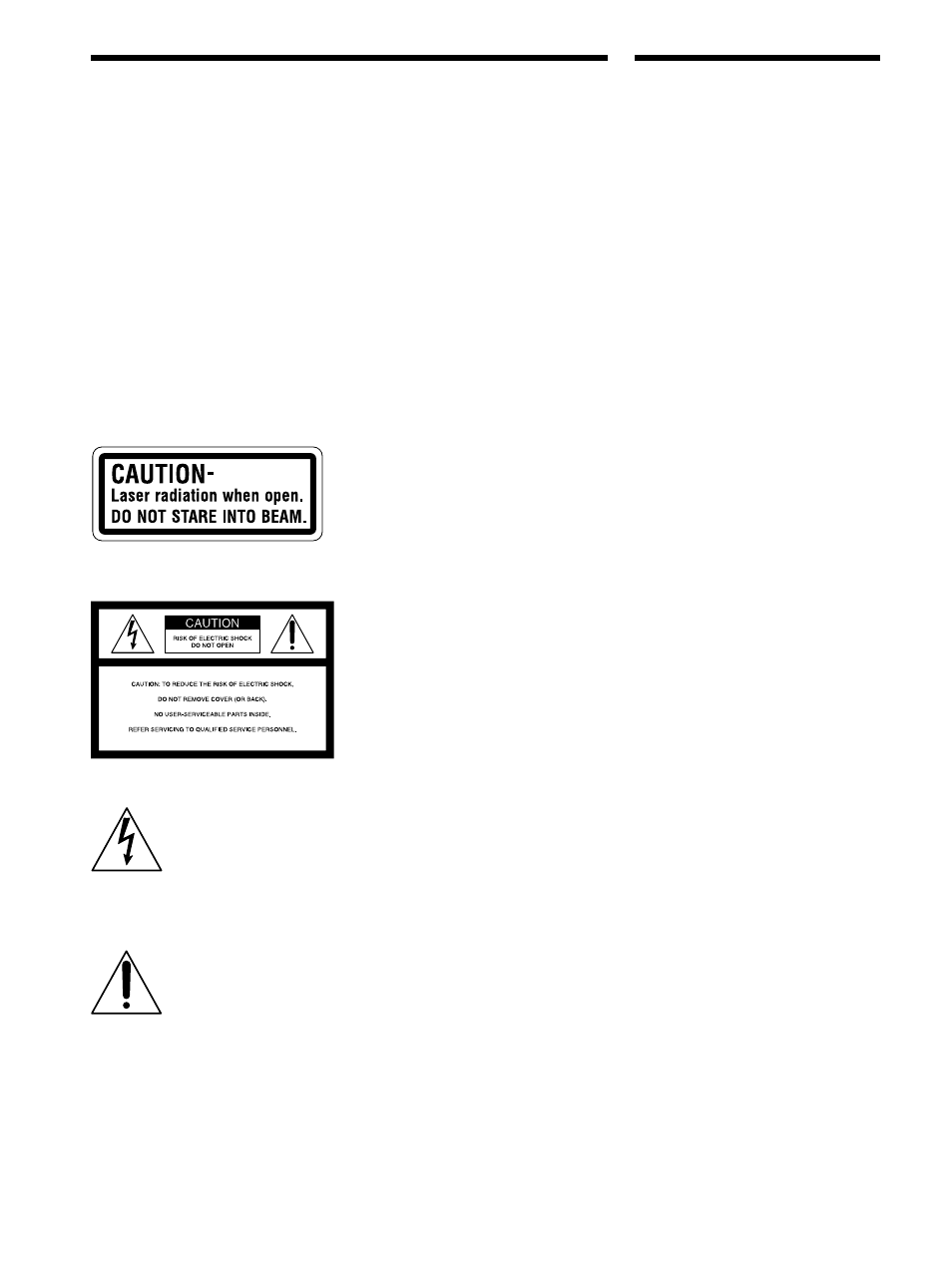 Welcome, Warning | Sony DVP-S570D User Manual | Page 2 / 80