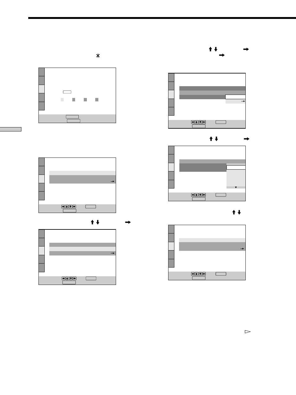 Custom settings (custom setup) | Sony DVP-S570D User Manual | Page 58 / 80