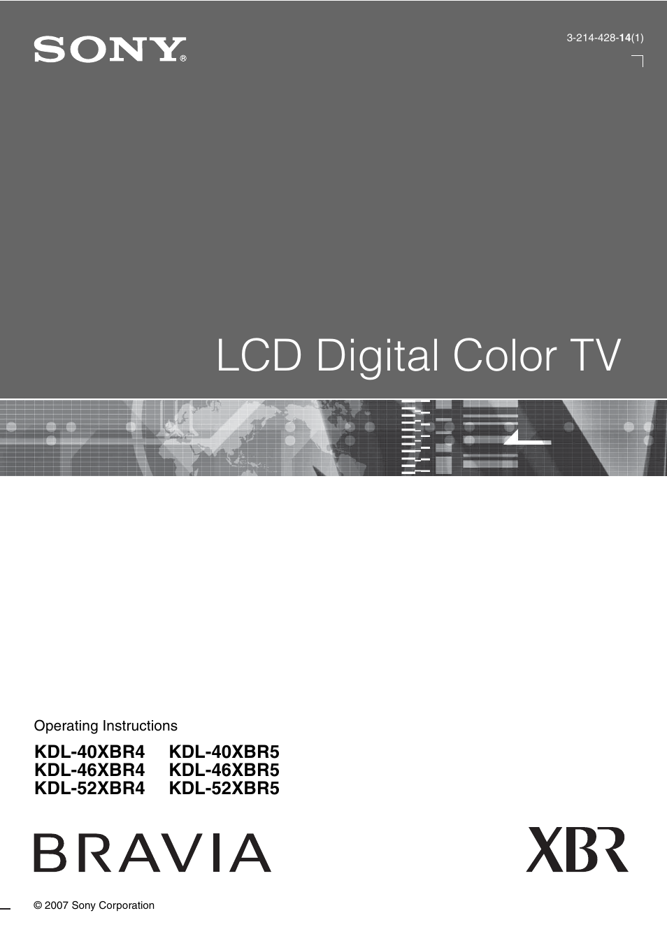 Sony KDL-52XBR5 User Manual | 60 pages