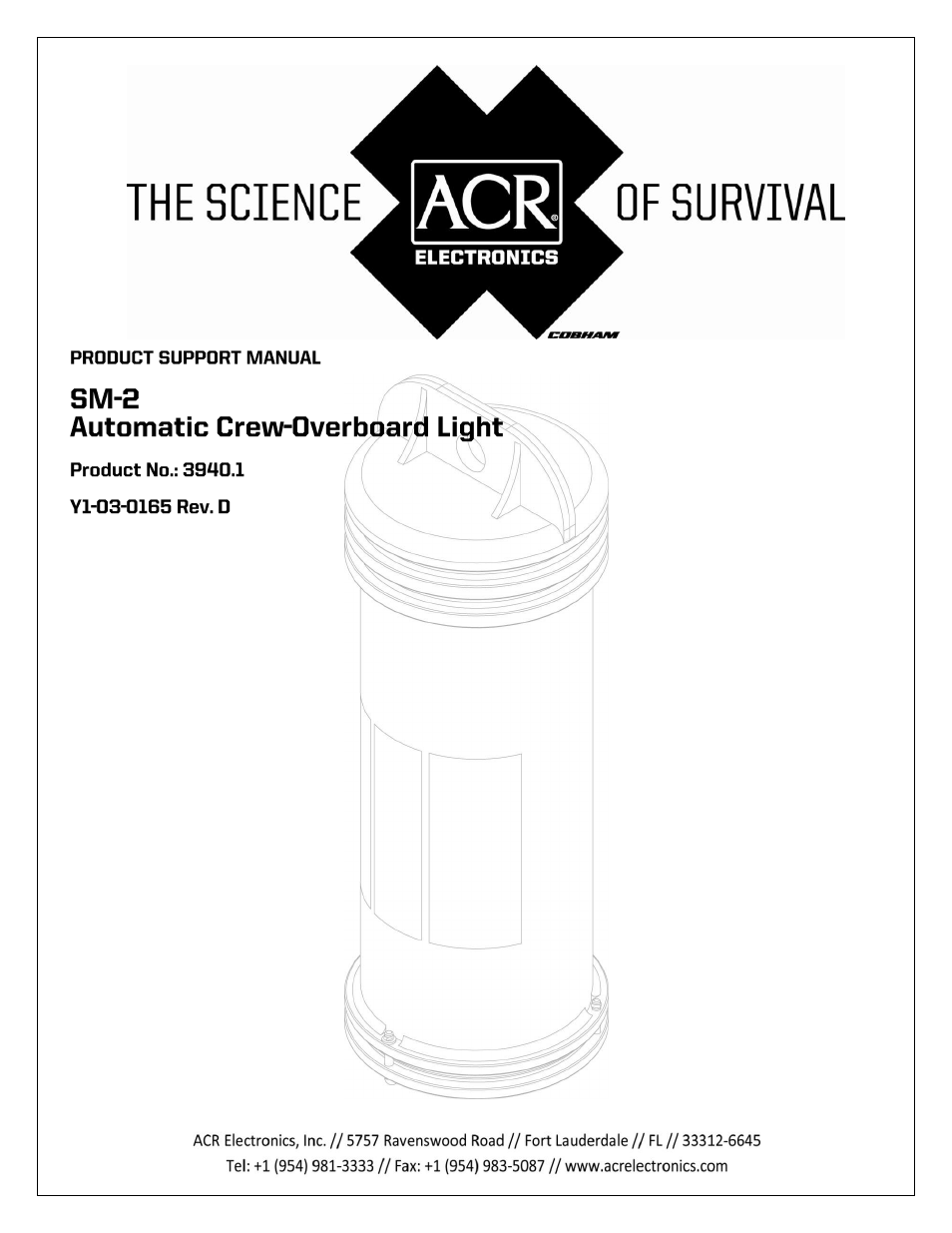 ACR Electronics SM-2 User Manual | 11 pages
