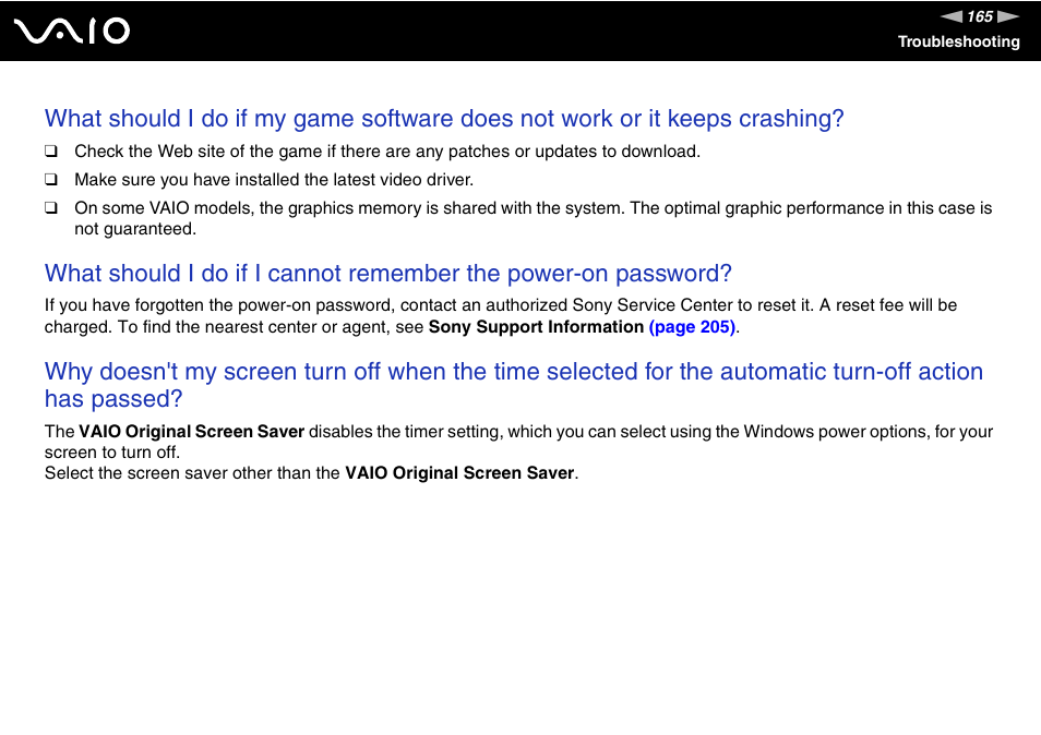 Sony VGN-SR190ECJ User Manual | Page 165 / 222