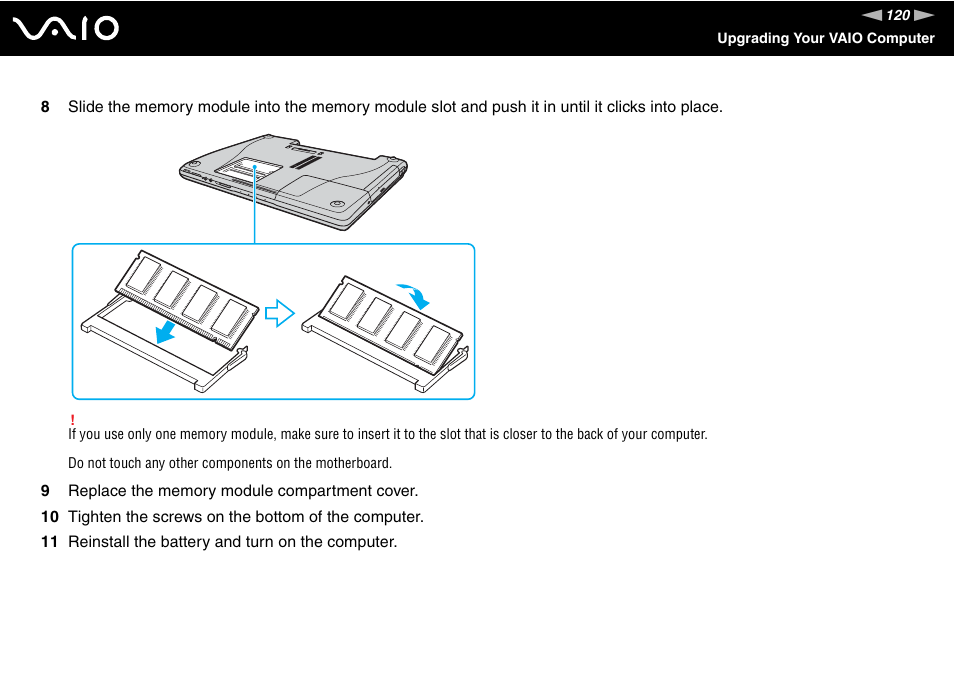 Sony VGN-FE680G User Manual | Page 120 / 195