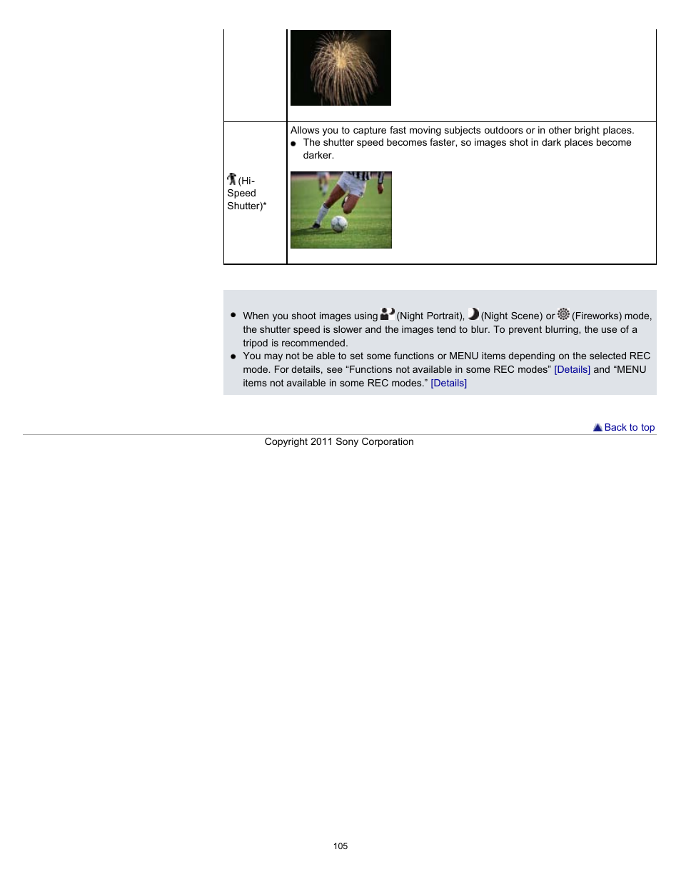Sony DSC-TX55 User Manual | Page 105 / 275