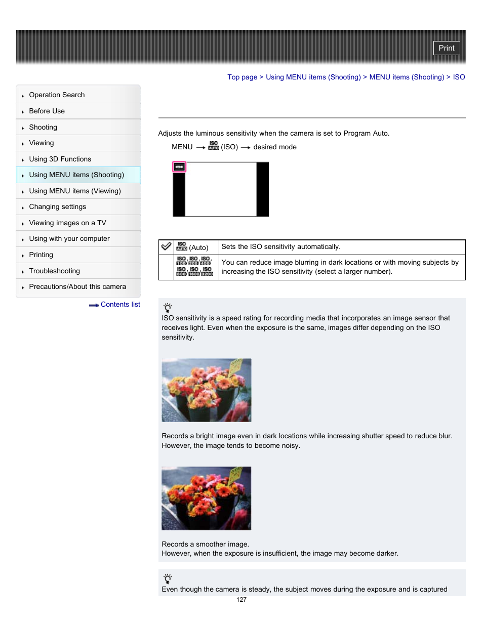Sony DSC-TX55 User Manual | Page 127 / 275