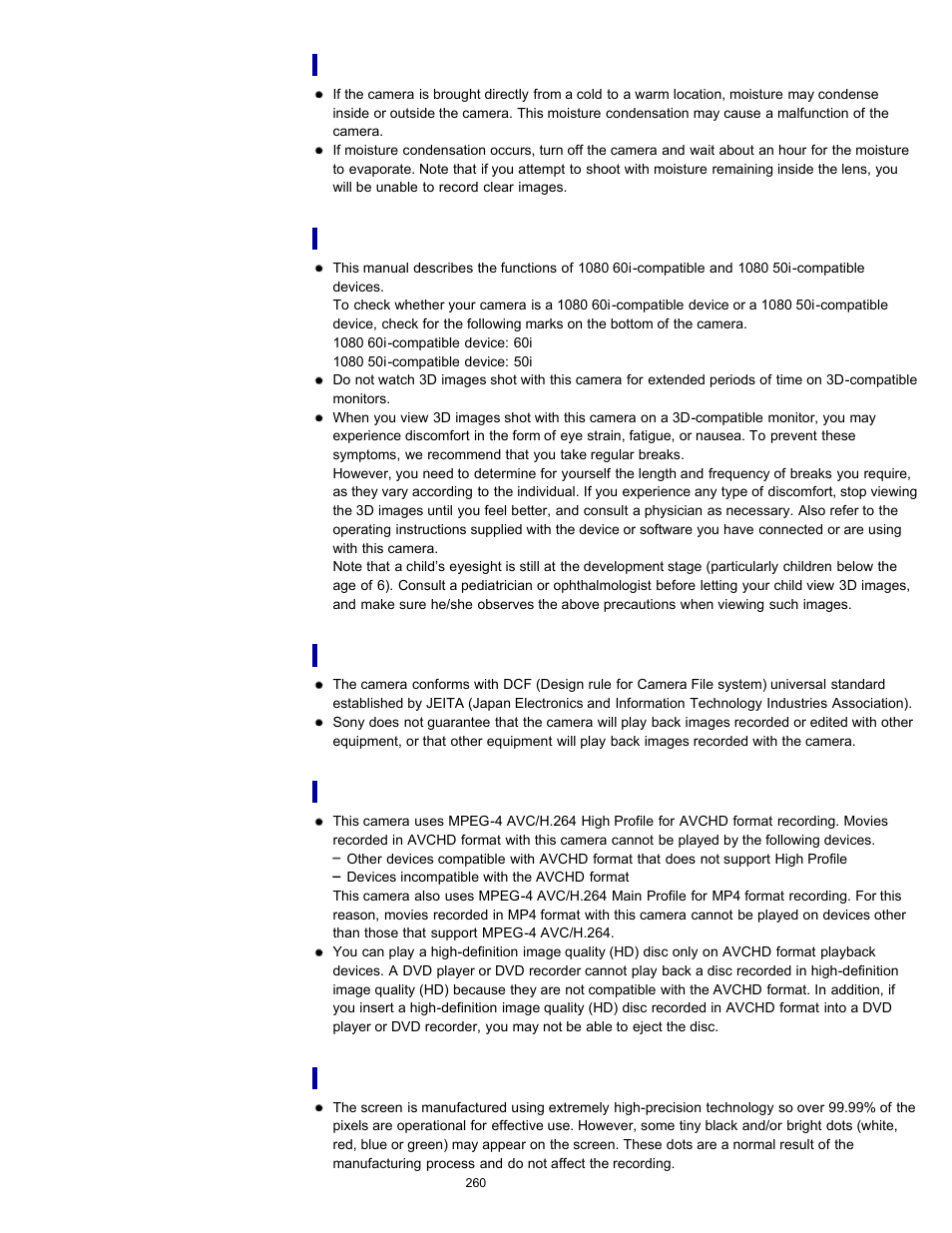 Sony DSC-TX55 User Manual | Page 260 / 275