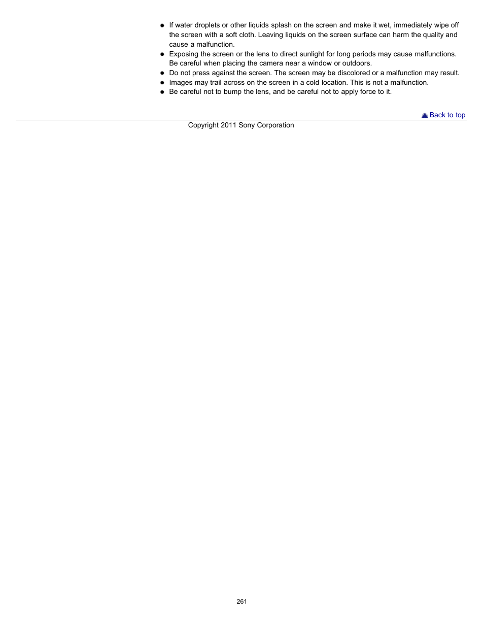 Sony DSC-TX55 User Manual | Page 261 / 275