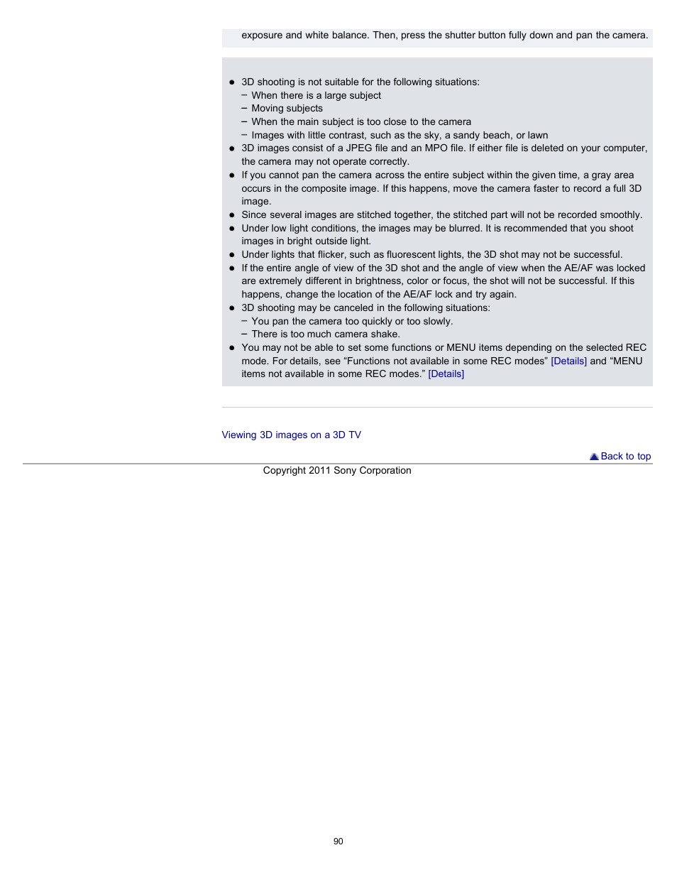 Sony DSC-TX55 User Manual | Page 90 / 275