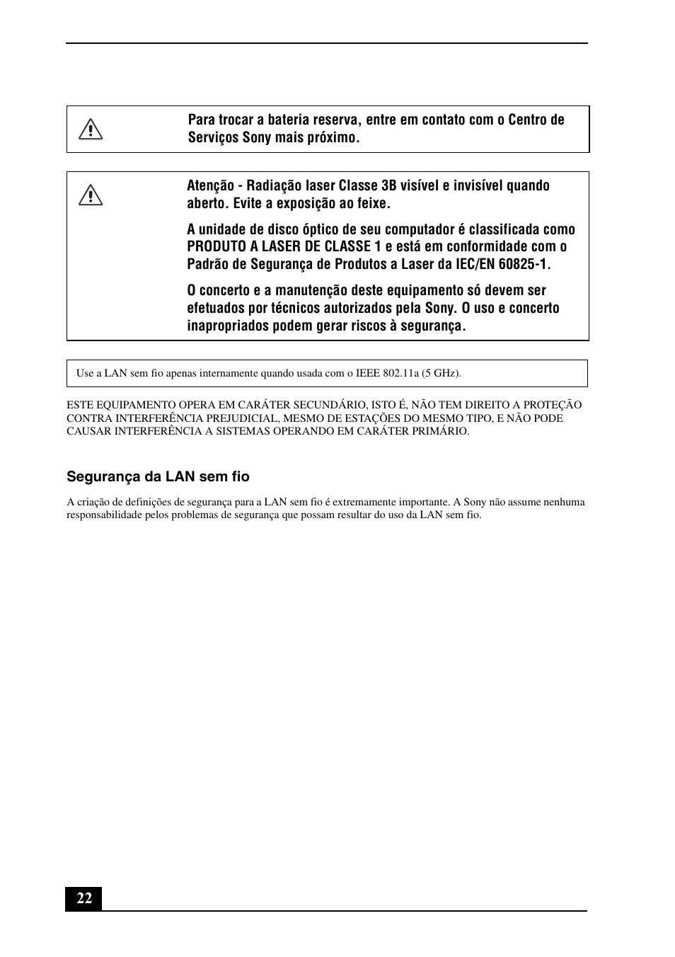 Sony VGN-CS390D User Manual | Page 22 / 28