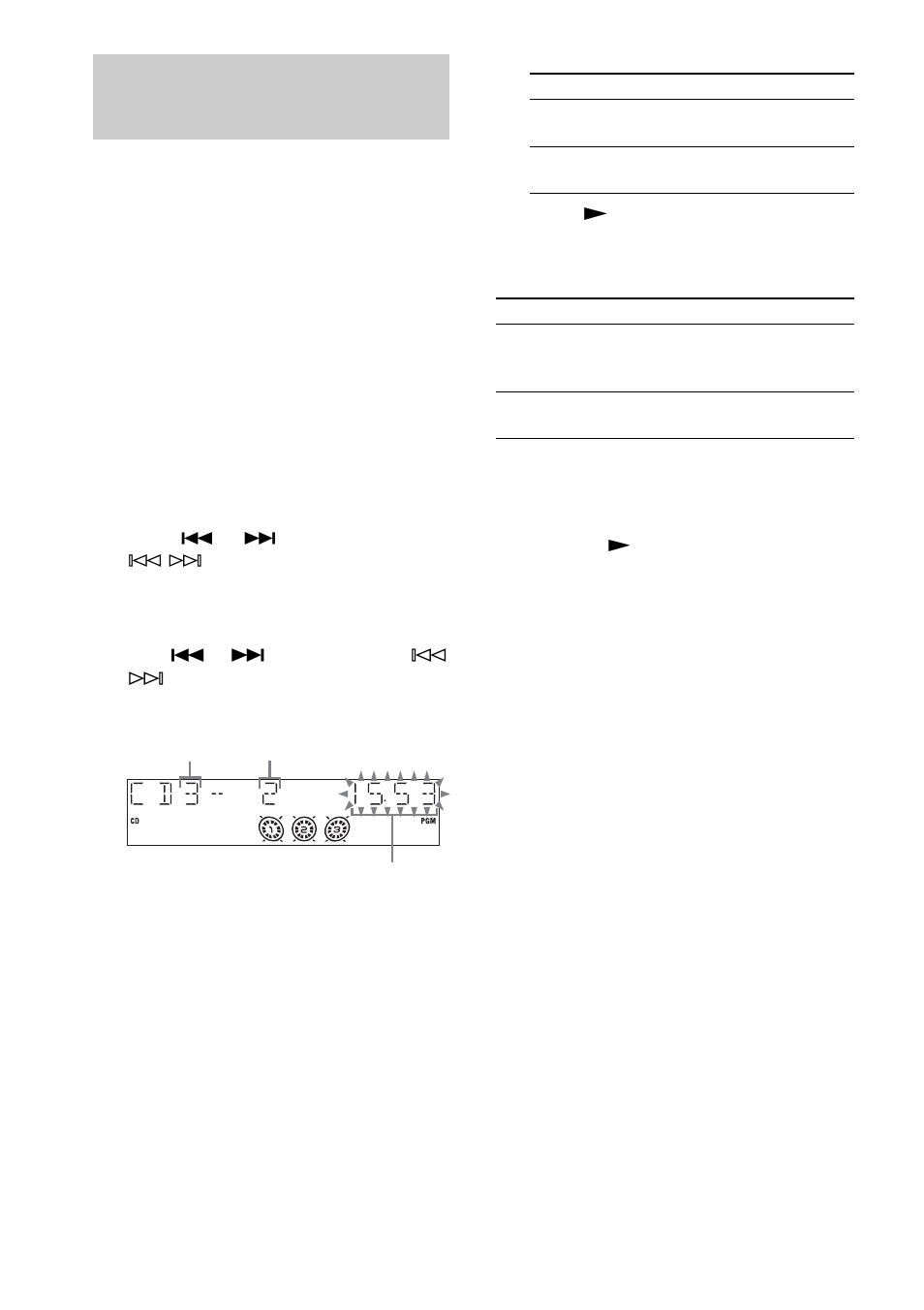 Creating your own program, Program play | Sony MHC-GX450 User Manual | Page 14 / 48