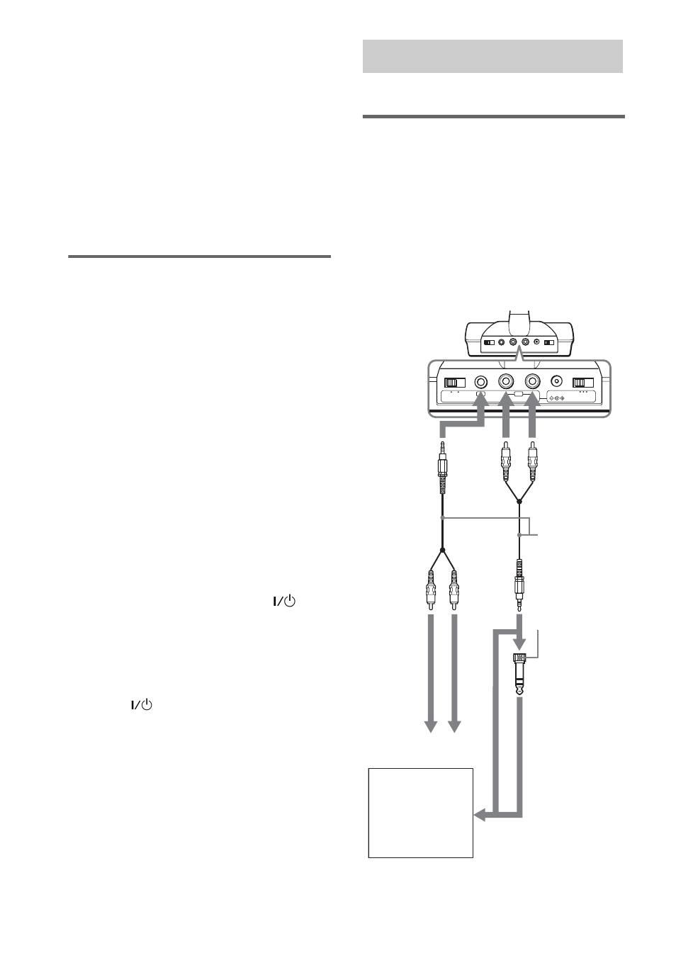 Transmitter, Mhc-gx750 only), Hooking up the transmitter | Listening to a connected vcr, Listening to a connected md deck, Use buttons on the unit for the operation, Select either audio in a or audio in b | Sony MHC-GX450 User Manual | Page 30 / 48