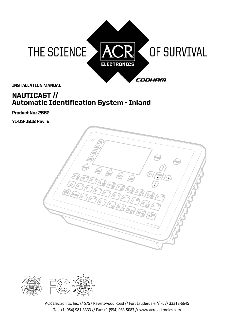 ACR Electronics Nauticast Y1-03-0212 User Manual | 94 pages