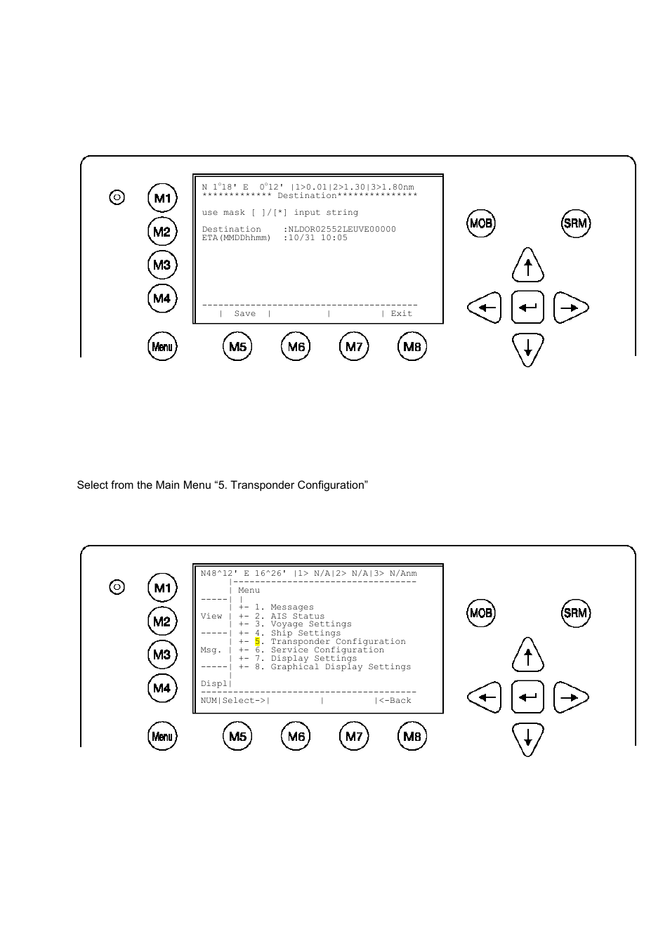 5 entering inland ais configuration | ACR Electronics Nauticast Y1-03-0212 User Manual | Page 46 / 94