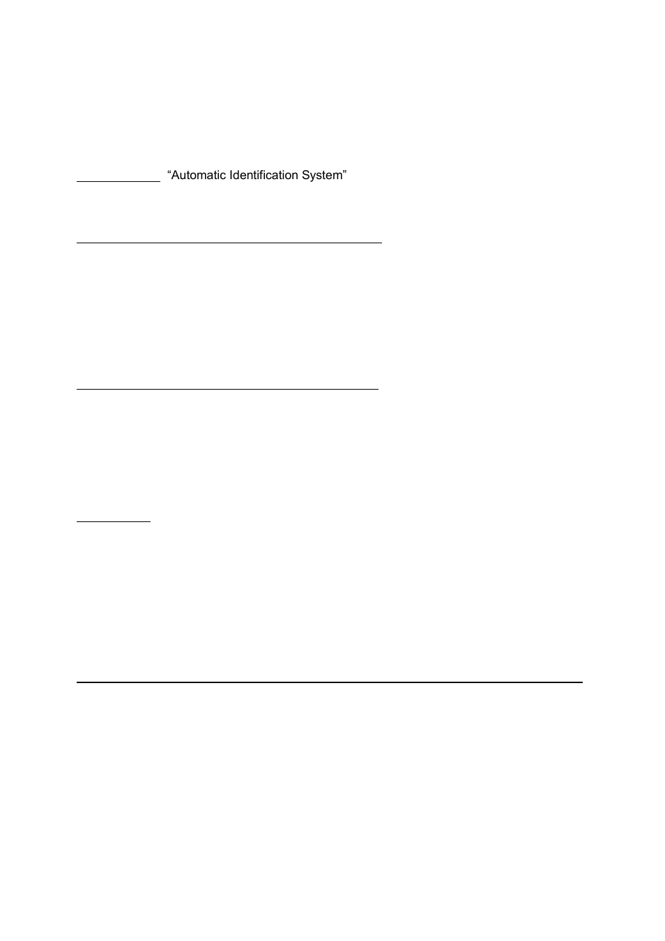1 general introduction, 1 description of ais | ACR Electronics Nauticast Y1-03-0212 User Manual | Page 5 / 94