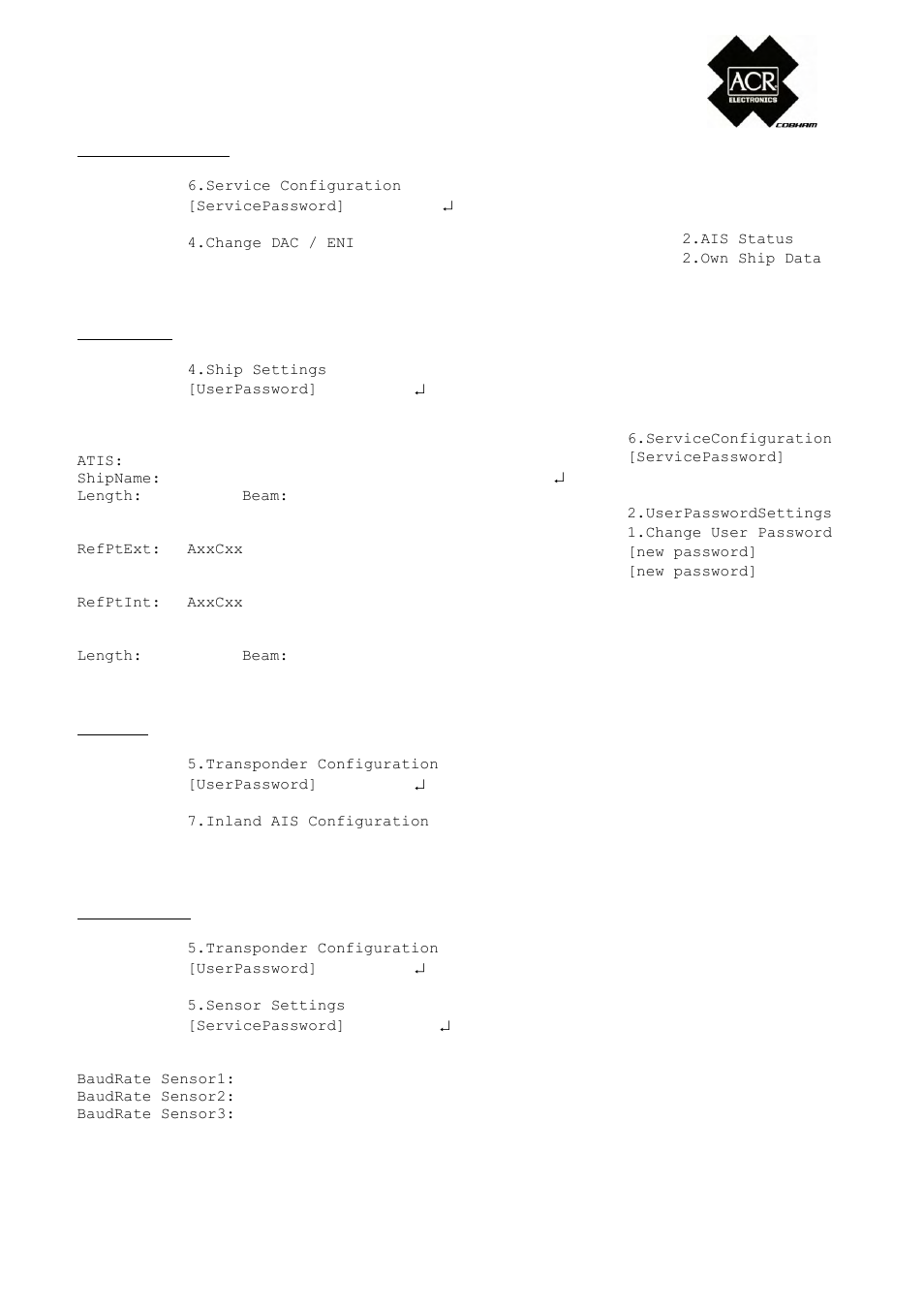 Quick replacement guide, Inland ais | ACR Electronics Nauticast Y1-03-0212 User Manual | Page 94 / 94