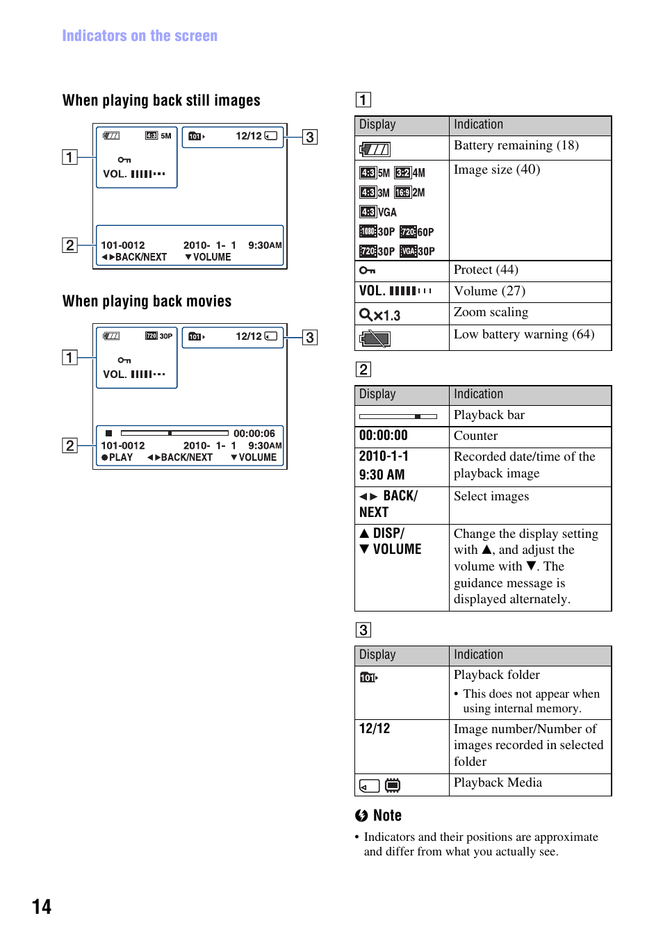 Sony bloggie  MHS-PM5 User Manual | Page 14 / 73