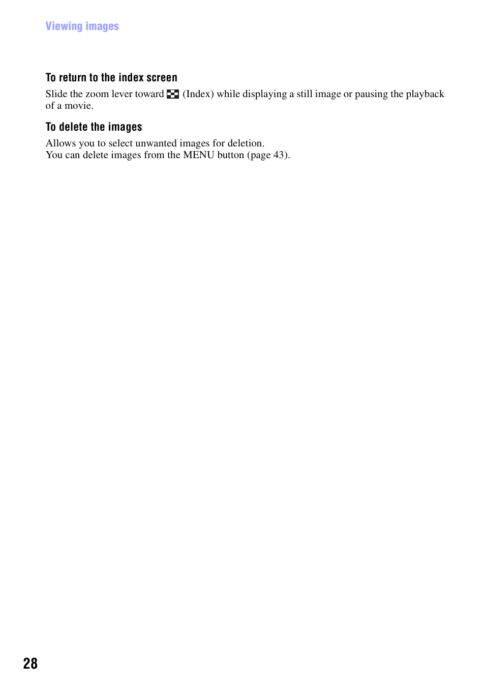 Sony bloggie  MHS-PM5 User Manual | Page 28 / 73