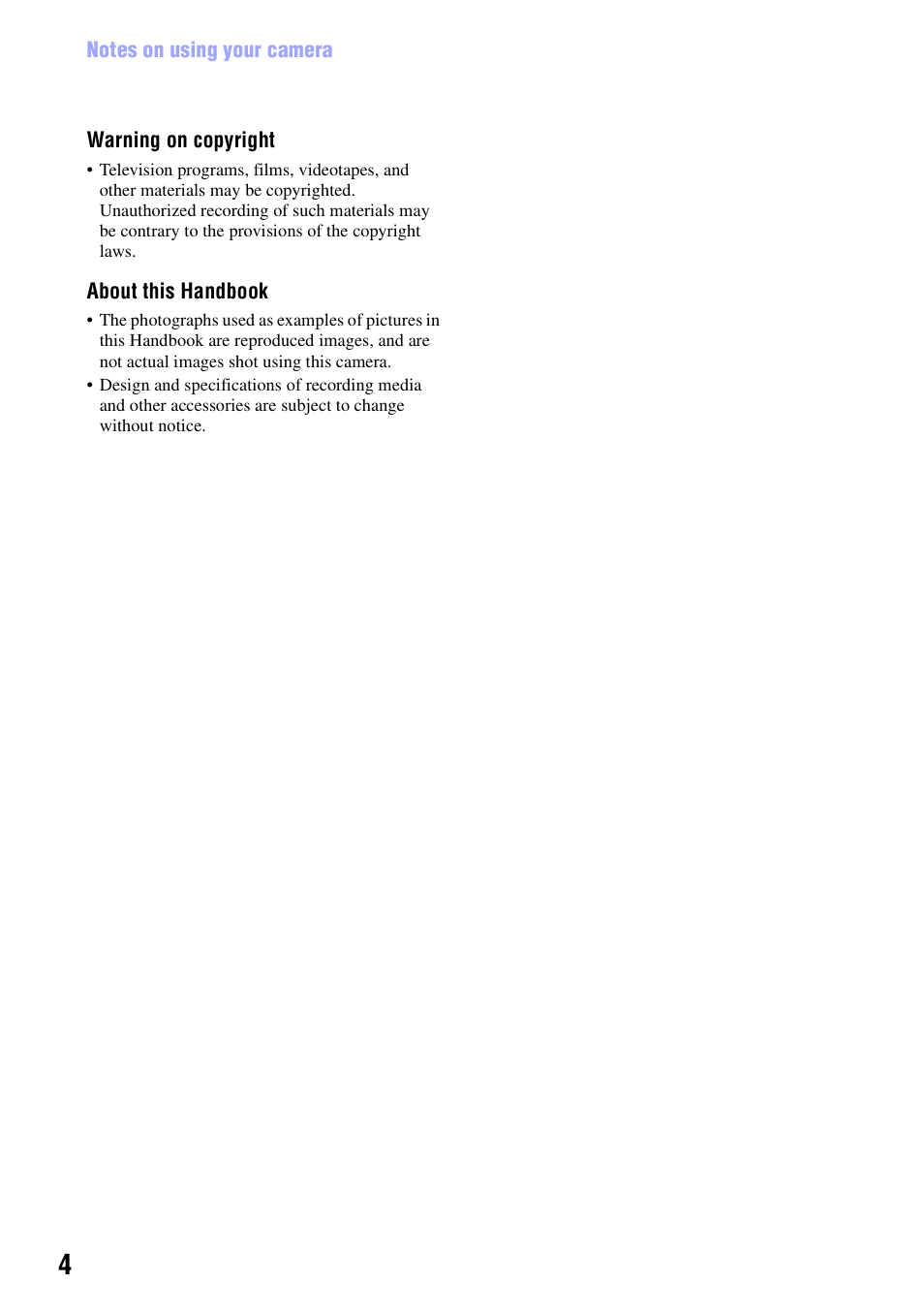 Sony bloggie  MHS-PM5 User Manual | Page 4 / 73