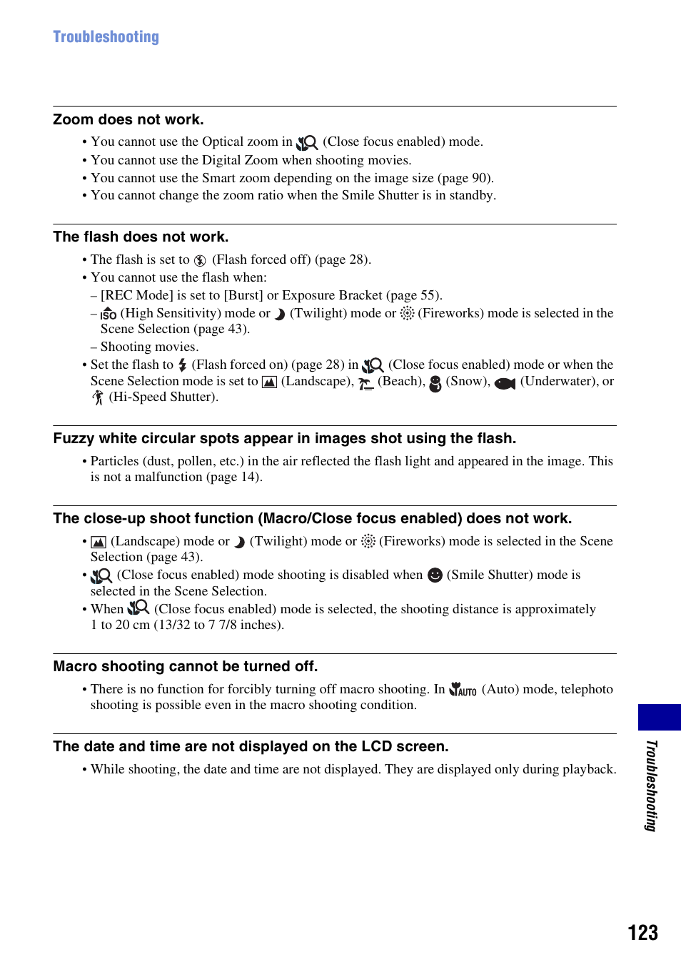 Sony DSC-T300 User Manual | Page 123 / 147