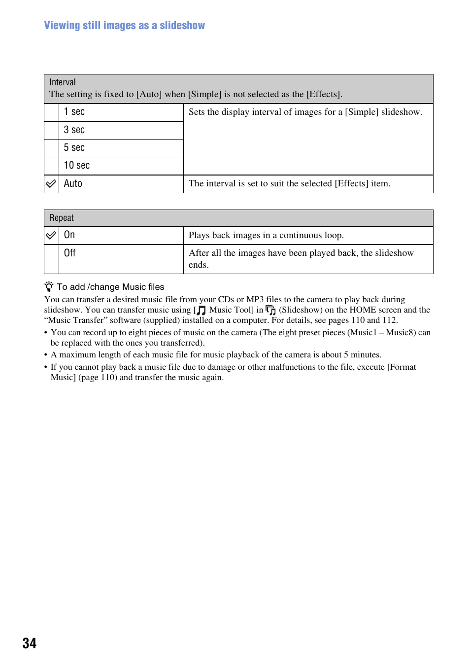 Sony DSC-T300 User Manual | Page 34 / 147