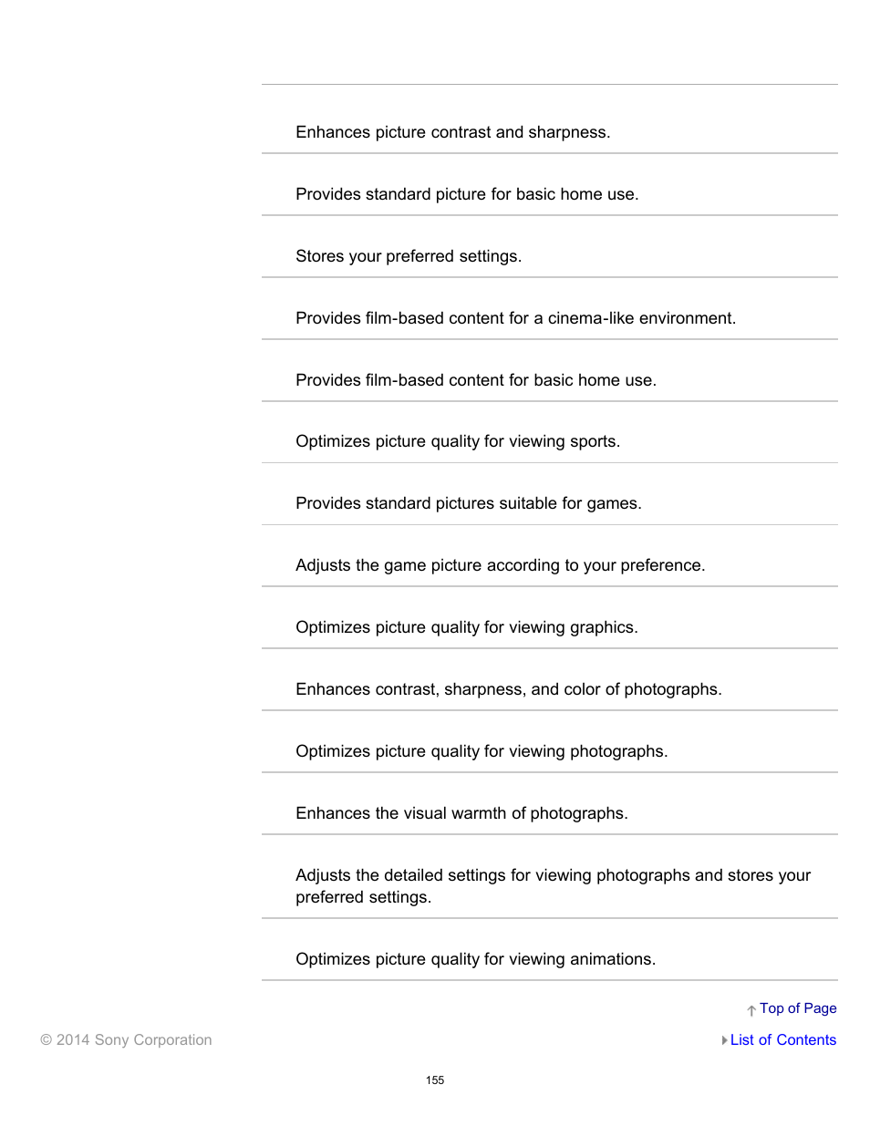 Sony KDL-60W850B User Manual | Page 161 / 245
