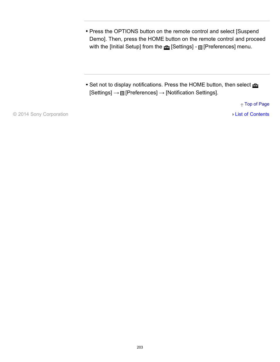 Demonstration mode appears in the screen | Sony KDL-60W850B User Manual | Page 209 / 245