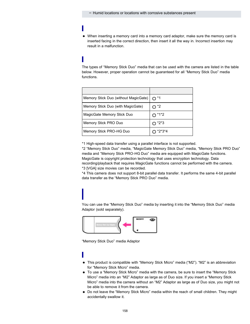 Sony DSC-W530 User Manual | Page 158 / 167