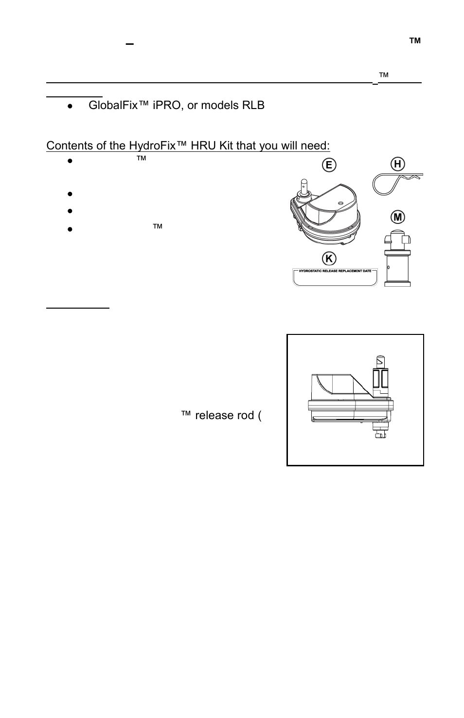 Bracket | ACR Electronics HydroFix 9490 User Manual | Page 8 / 18