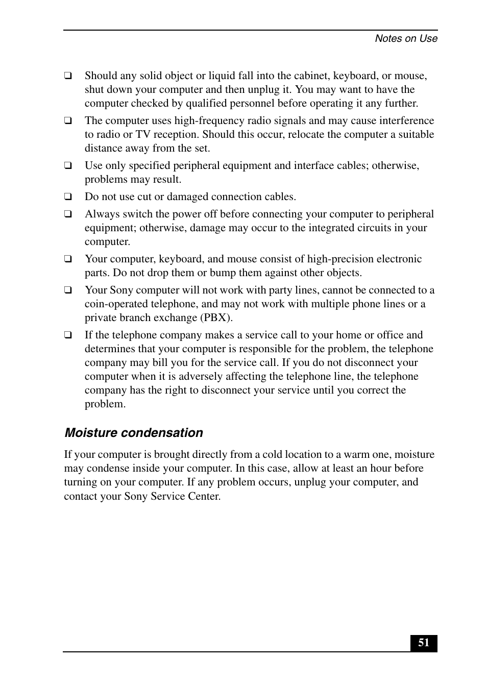 Sony PCV-RX640 User Manual | Page 51 / 64